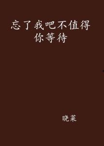 忘记我吧,一段关于遗忘与救赎的心灵之旅